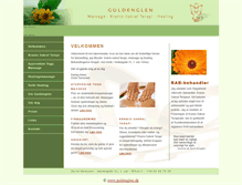 Tablet Screenshot of guldenglen.dk